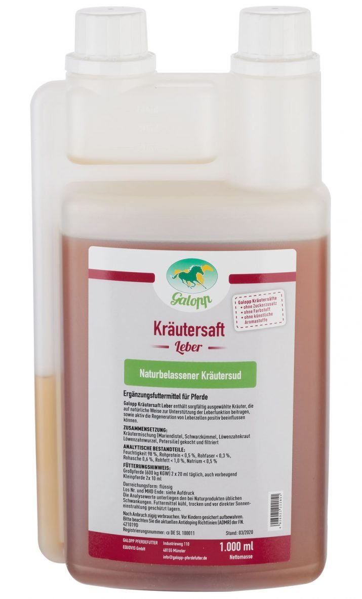 Galopp Kräutersaft Leber